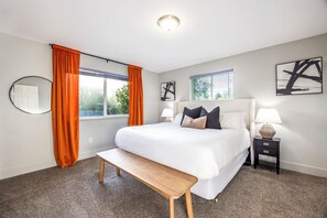 6 soverom, strykejern/-brett, wi-fi (inkludert) og sengetøy