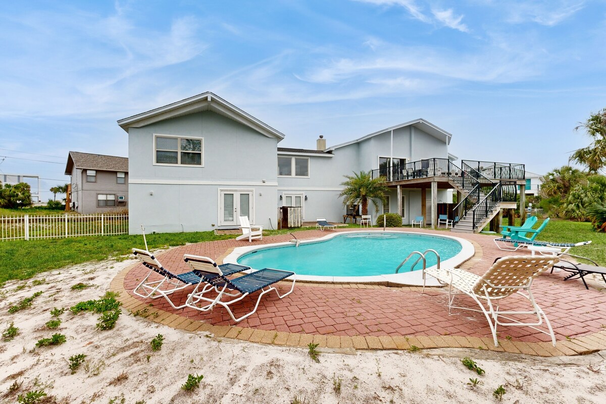 Photo 28 of Large home with private pool & ocean views - beach nearby, dog-friendly