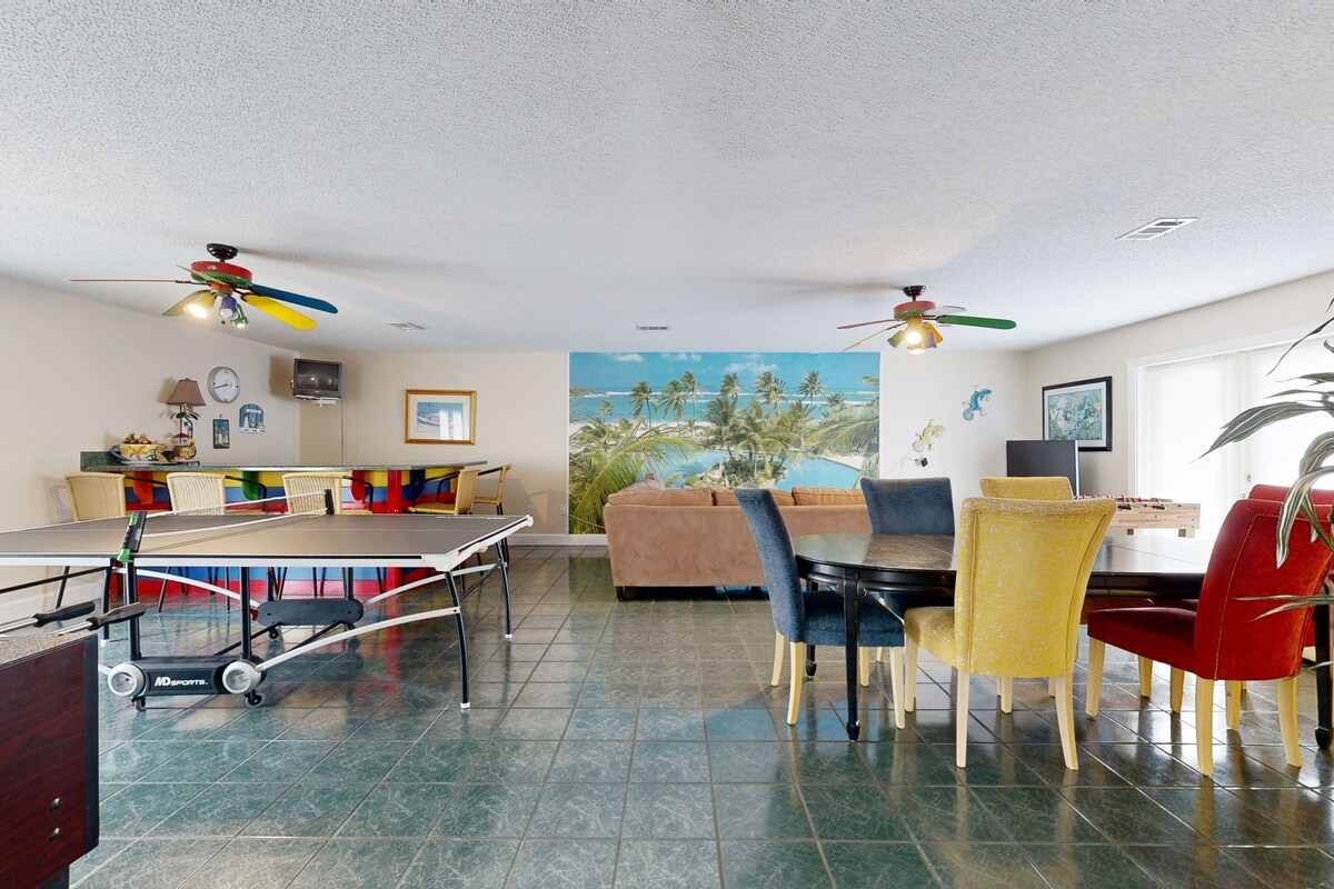 Photo 23 of Large home with private pool & ocean views - beach nearby, dog-friendly
