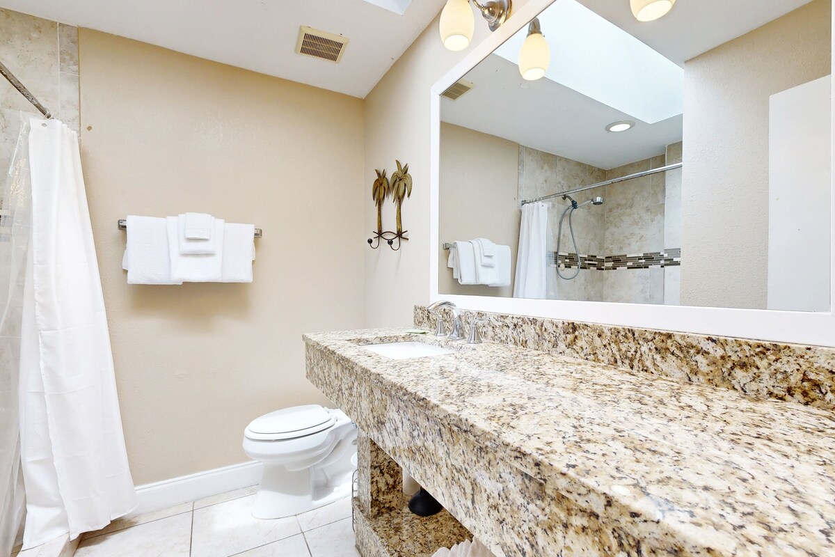 Photo 14 of Large home with private pool & ocean views - beach nearby, dog-friendly