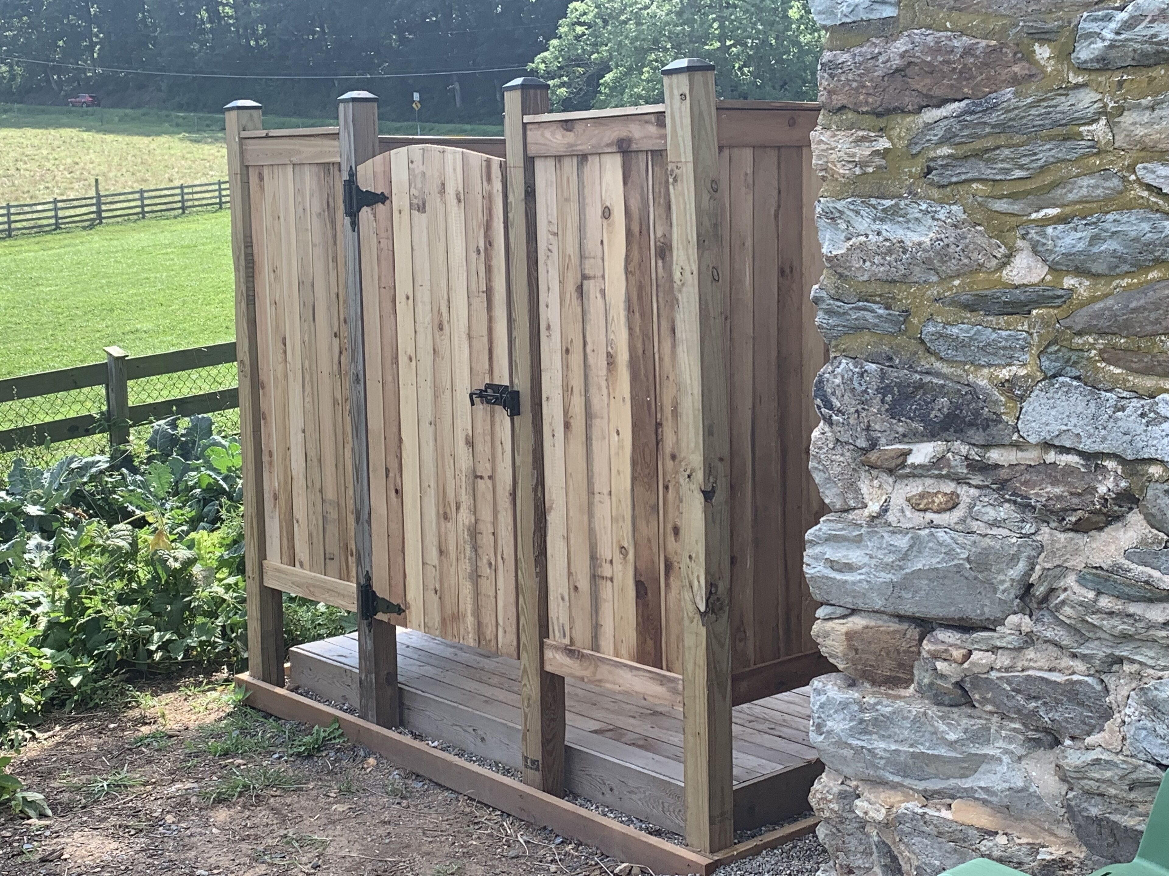 Enceinte de l’hébergement