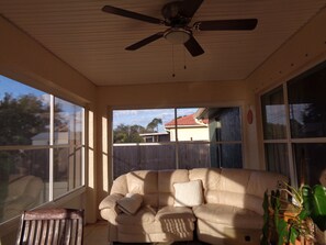 Terrace/patio - Clean & Comfortable 3-bedroom, 2-bath home! Only 2 bedrooms are for rent. (Port St. Lucie)