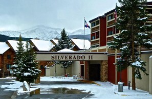 Welcome to Silverado II, where a traditional entrance sets the tone for a memorable stay.