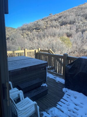 Idromassaggio all'aperto