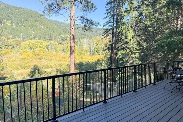 Mountain view off back deck
