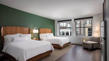 Room, 2 Queen Beds | Premium bedding, in-room safe, desk, iron/ironing board