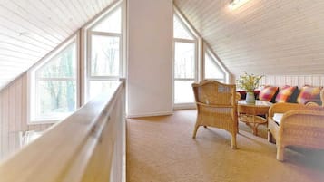 Télévision, cheminée