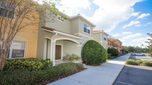 Family Townhome, Private Pool, Garden Area | Street view