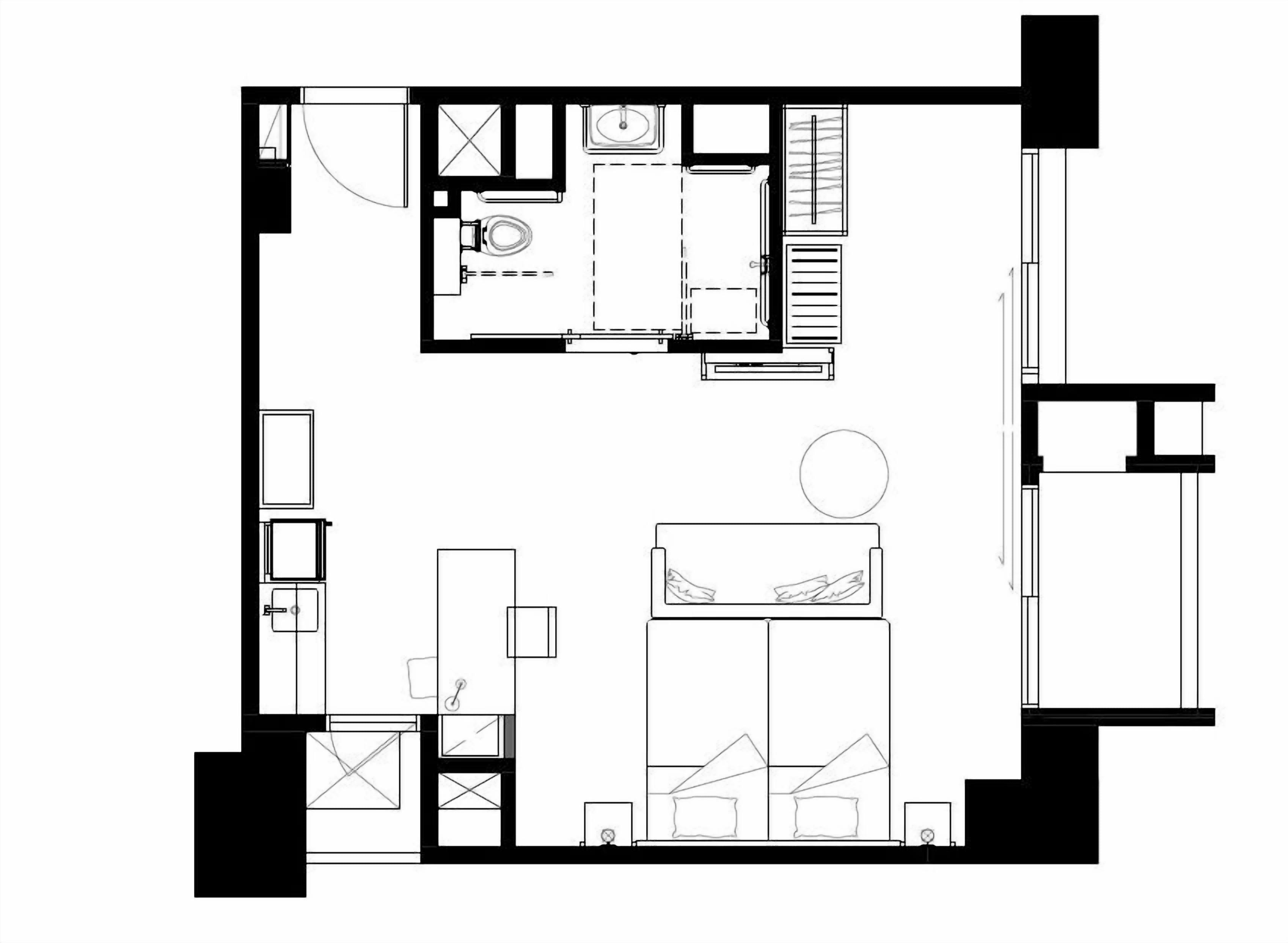 basic twin room | 1 bedroom, premium bedding, down duvets, in-room safe