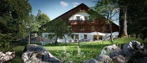 Voorkant van accommodatie