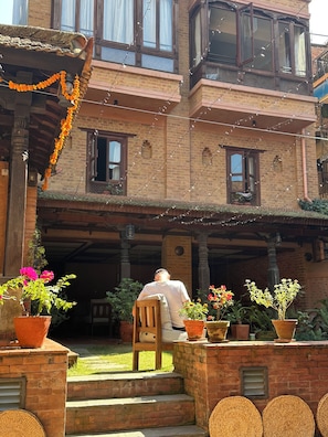 Courtyard - Newa Chen Historic House UNESCO (Lalitpur)