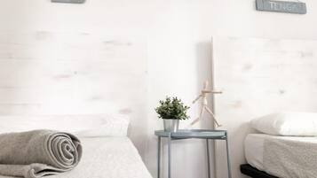 Free WiFi, bed sheets