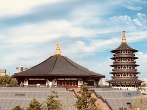 Vue depuis l’hébergement