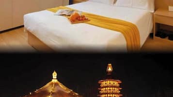 Basic Double Room | Desk, blackout drapes, soundproofing, free WiFi