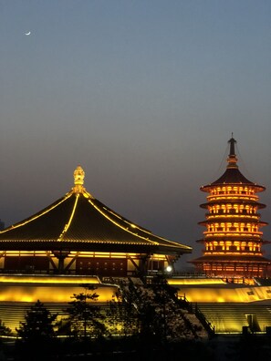 Vue depuis l’hébergement