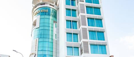 Front of property - evening/night