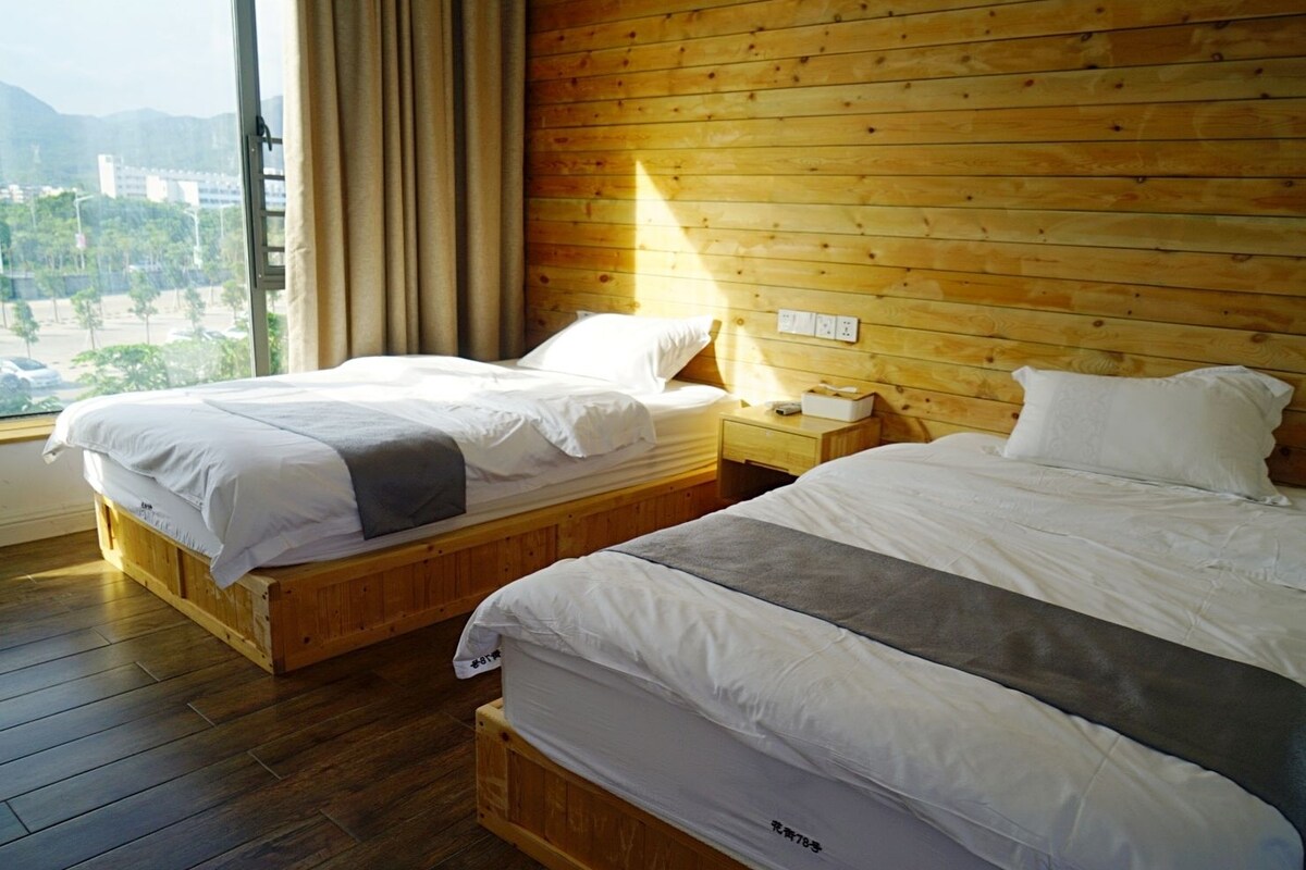 Chambre avec lits jumeaux