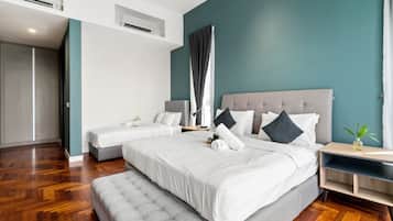 Lägenhet Deluxe - 1 sovrum - terrass | Barnsängar, extrasängar, gratis wi-fi och sängkläder