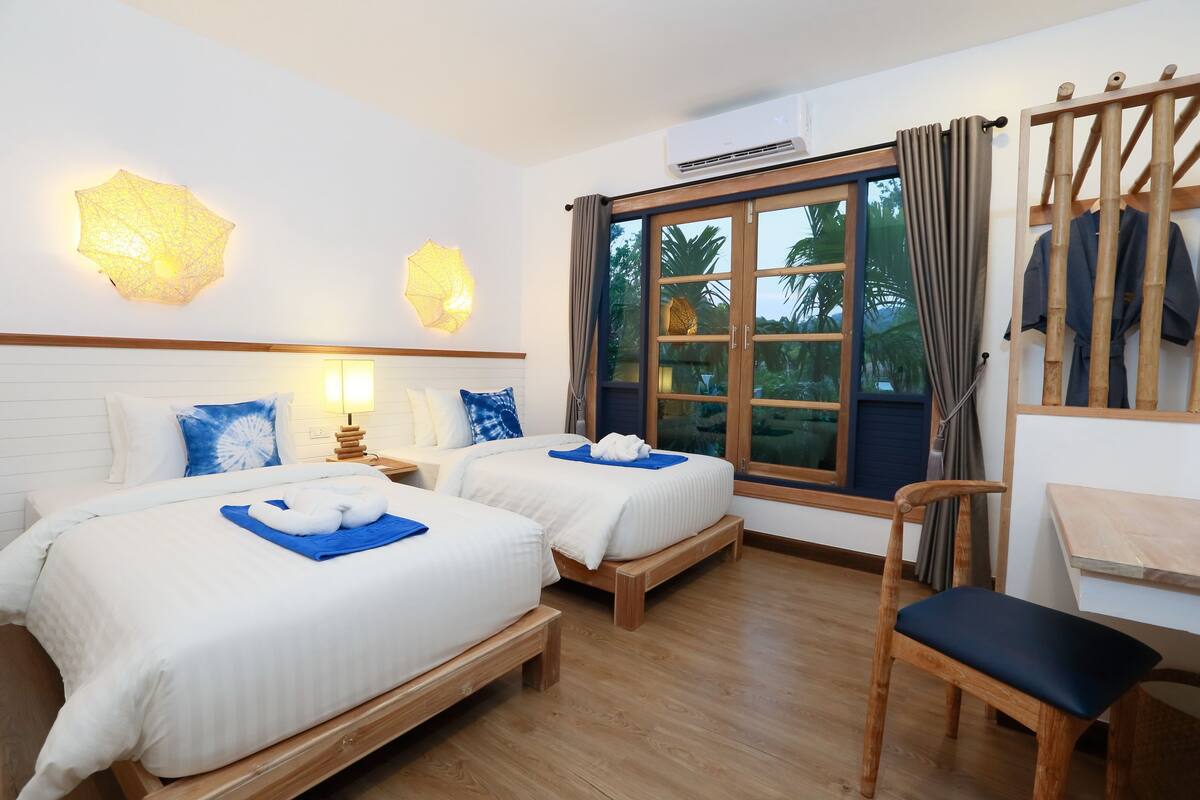2-bedroom pool villa | minibar, in-room safe, individually decorated, individually furnished