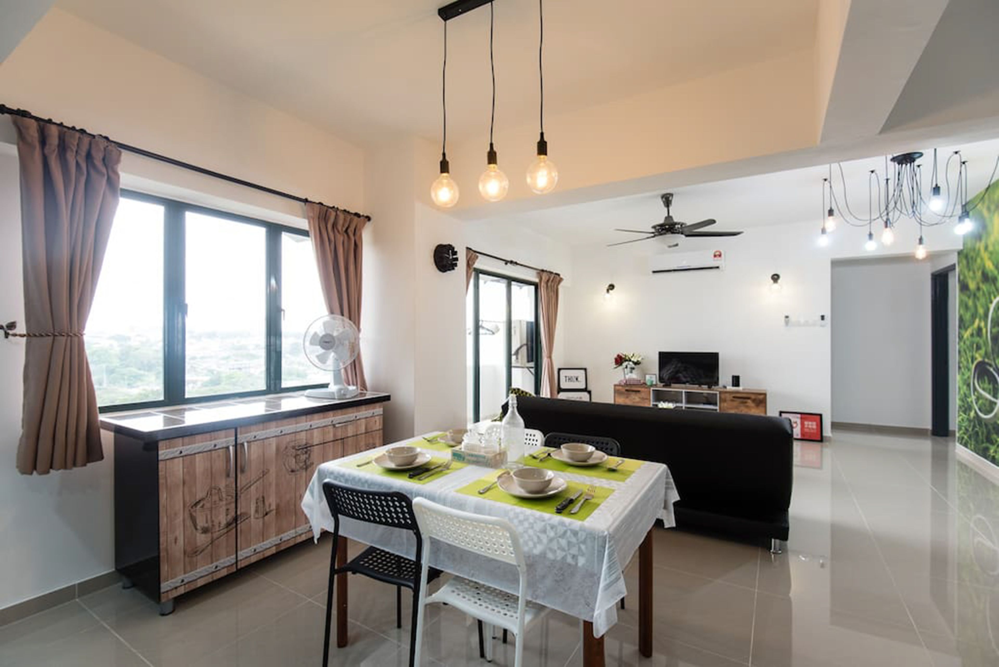 Apartment, 3 Bedrooms | Living area | LCD TV