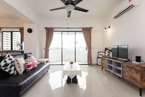 Apartment, 3 Bedrooms | Living area | LCD TV - 3BR Cosy Place (Kuala Lumpur)