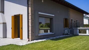 Fassade der Unterkunft