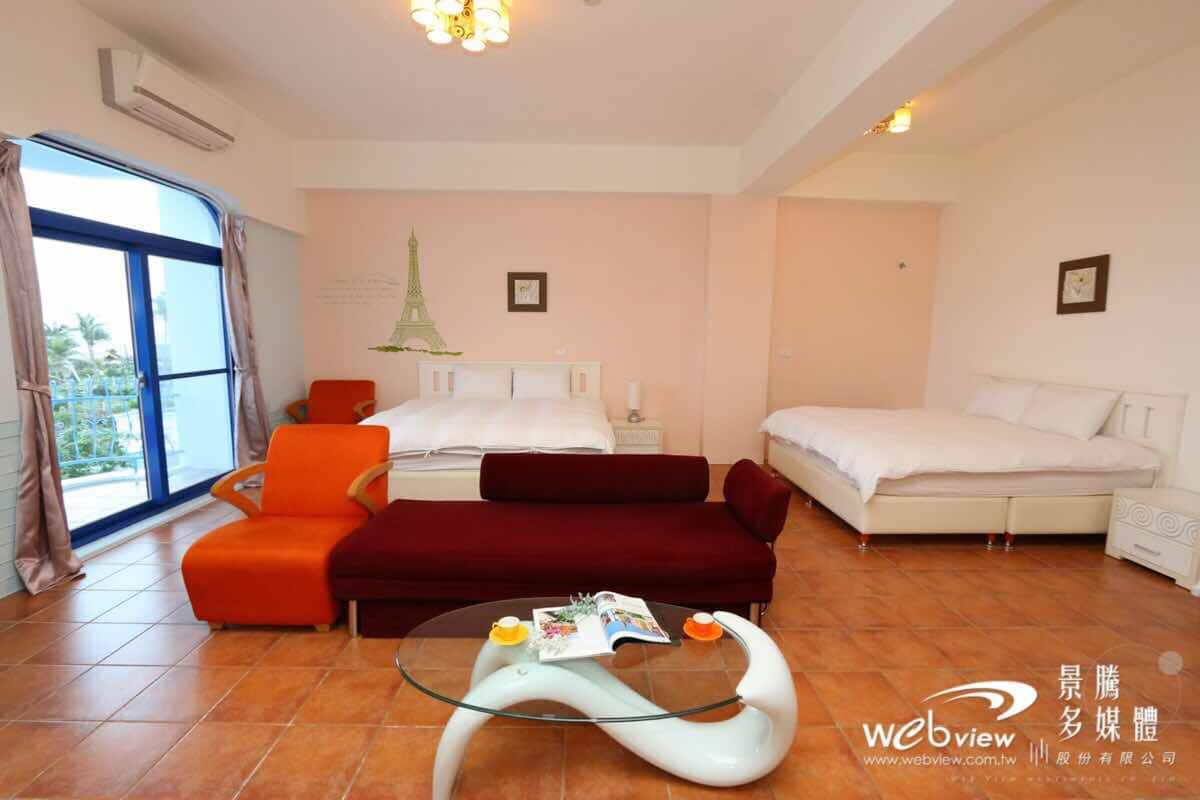 Standard Quadruple Room, Ocean View | Blackout drapes, free WiFi