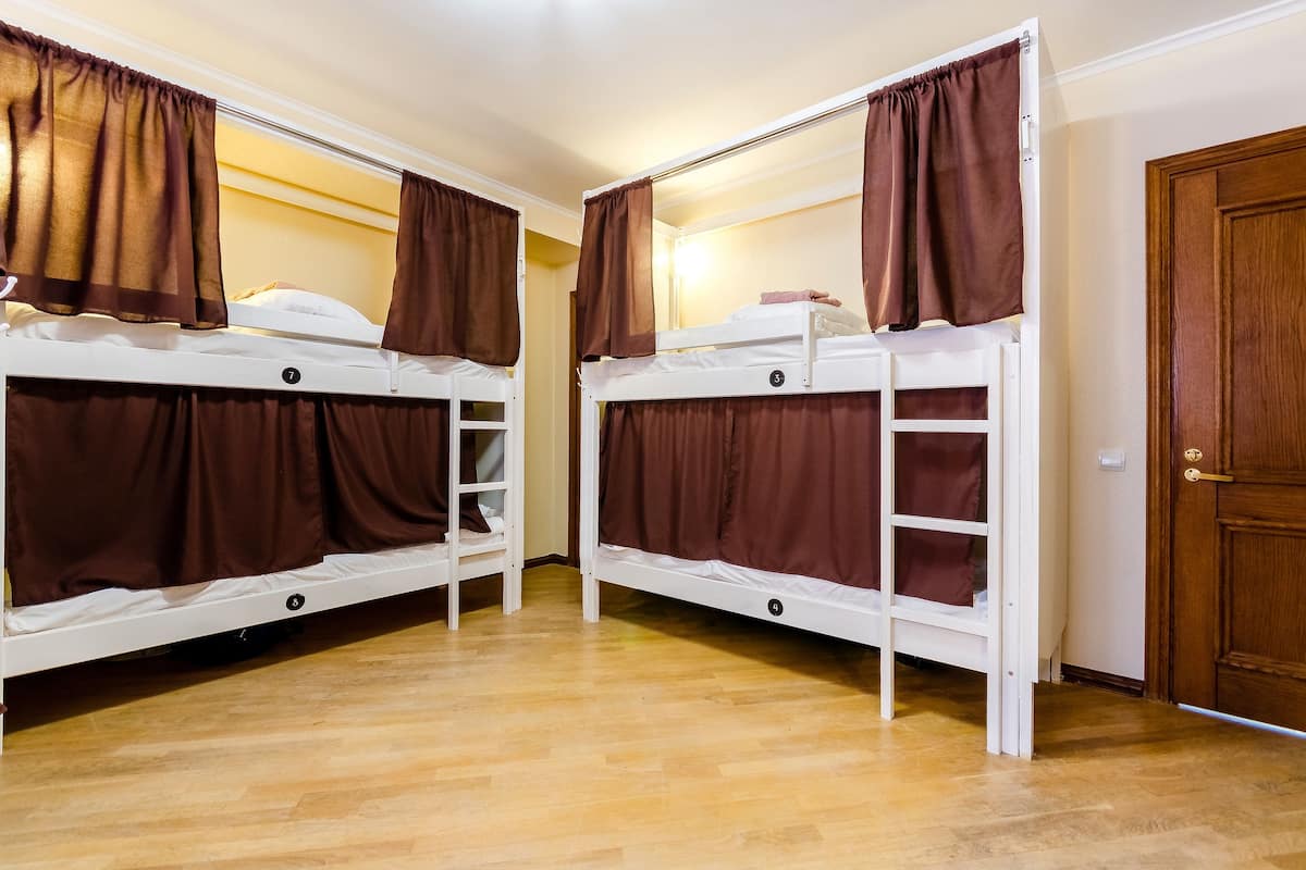 Bed in 8-Beds Female Dormitory Room | In-room safe, blackout drapes, soundproofing
