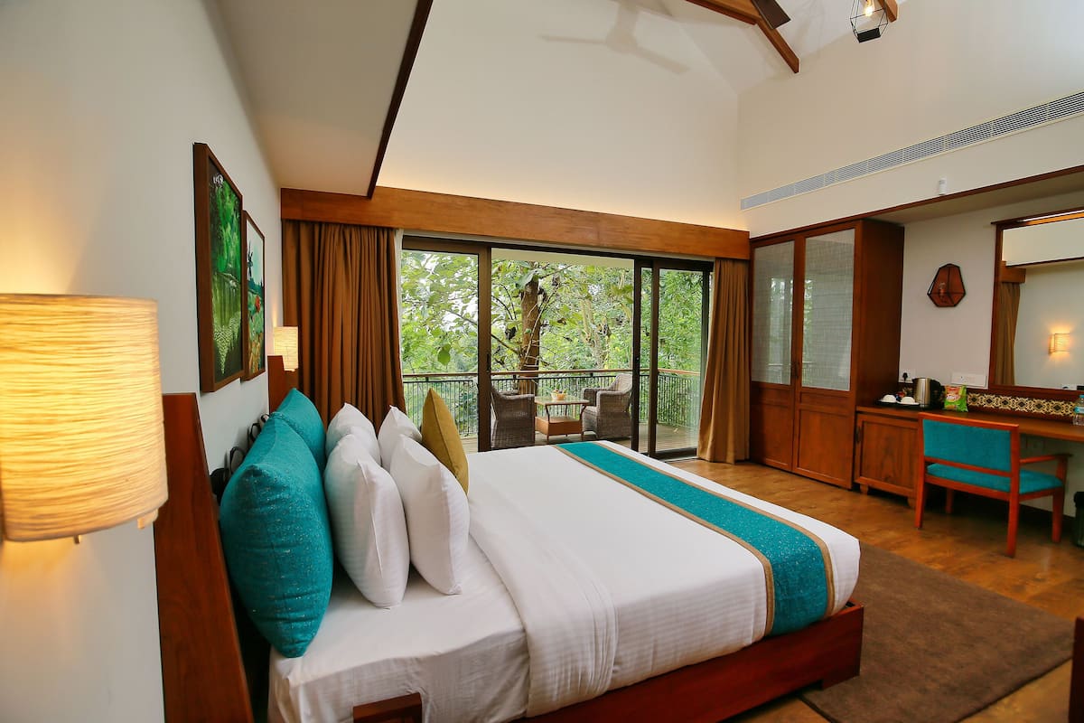 Villa Premium | 1 dormitorio, sábanas de algodón egipcio, ropa de cama de alta calidad
