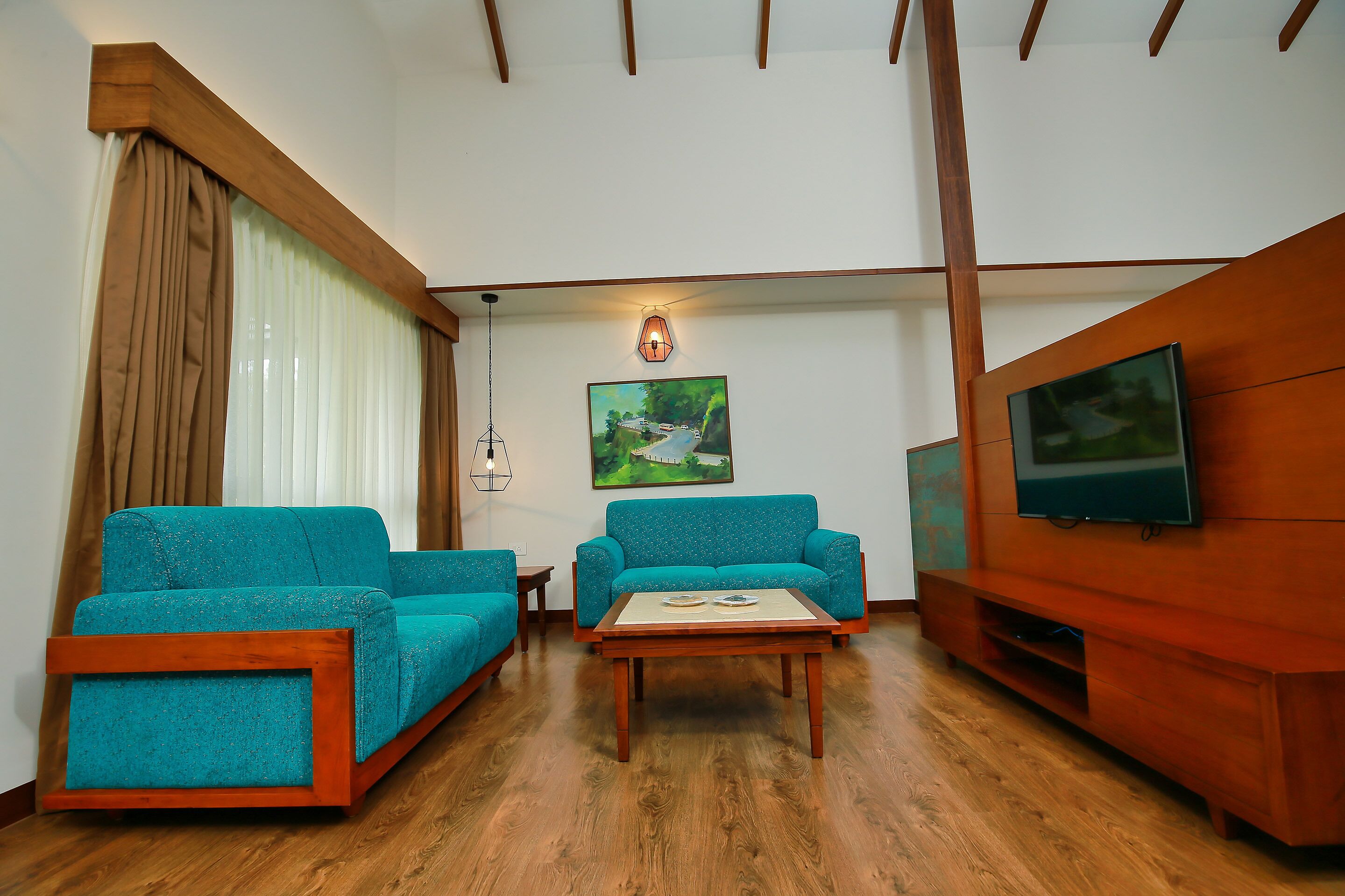 Télévision LED de 42 pouces avec chaînes par satellite, télévision