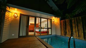 Pool Villa | 1 bedroom, Egyptian cotton sheets, premium bedding, down duvets