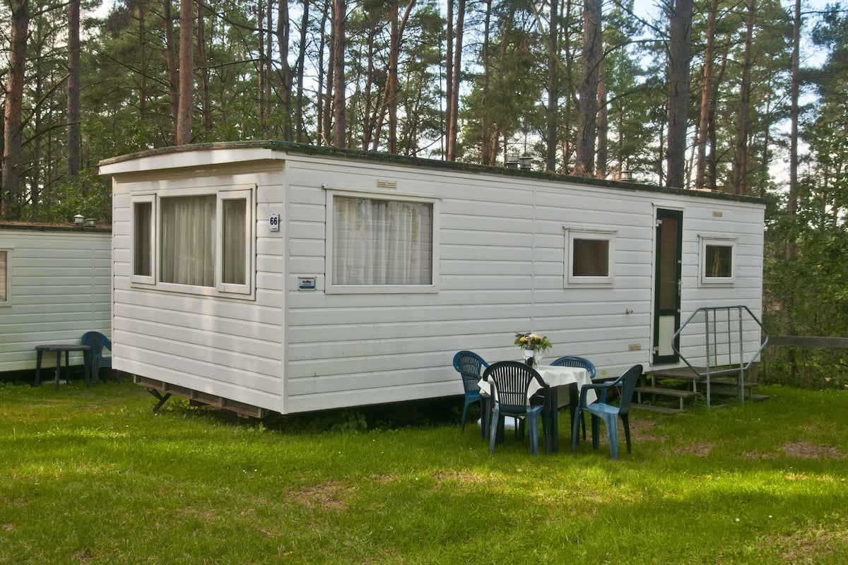 Basic Mobile Home, 2 Bedrooms | Terrace/patio