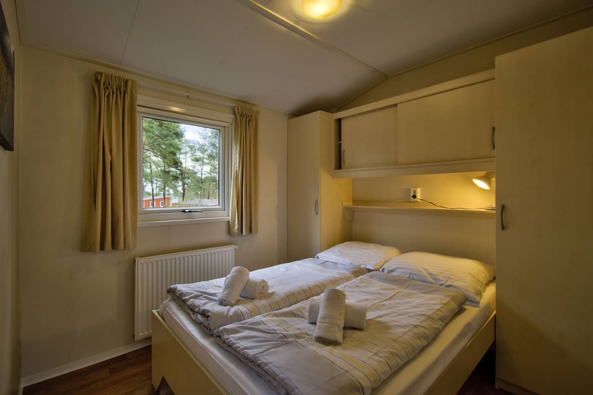 Mobile Comfort-Unterkunft, 2 Schlafzimmer | 2 Schlafzimmer, Bettwäsche