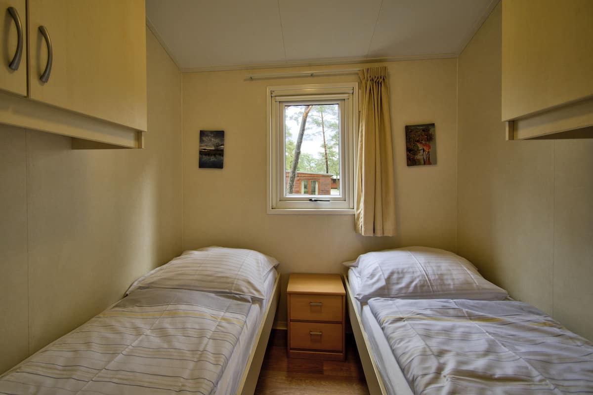 Mobile Comfort-Unterkunft, 2 Schlafzimmer | 2 Schlafzimmer, Bettwäsche