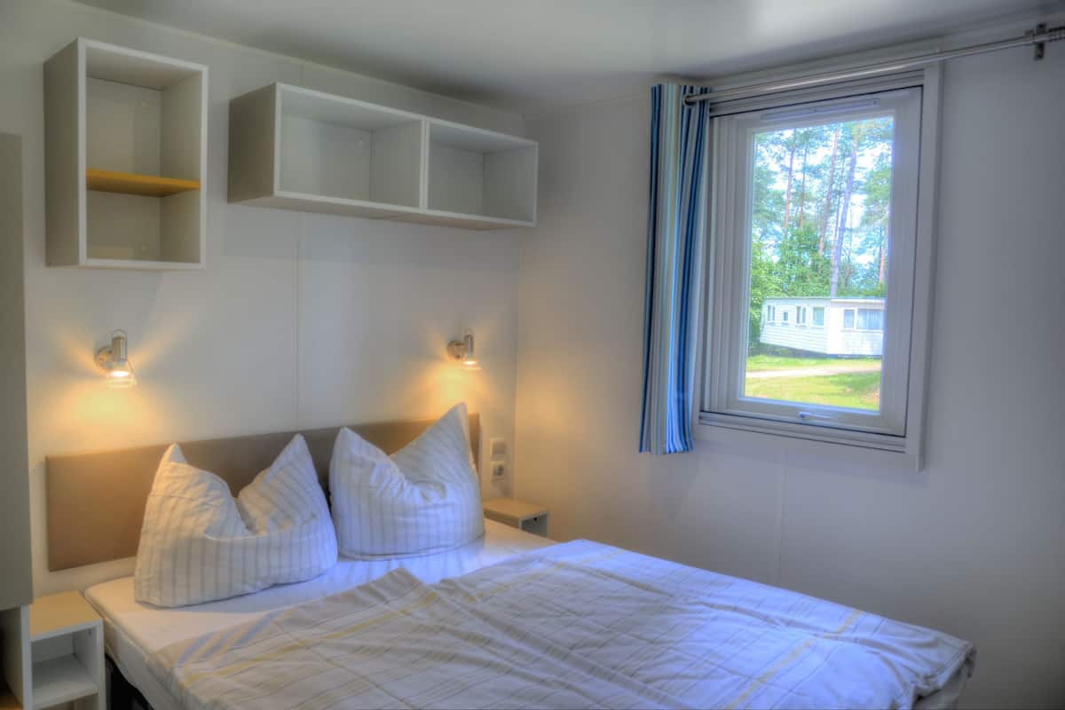 Mobile Classic-Unterkunft, 2 Schlafzimmer | 2 Schlafzimmer, Bettwäsche