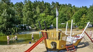 Utendørs lekeområde for barn