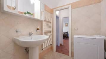 Dusche, kostenlose Toilettenartikel, Haartrockner, Bidet