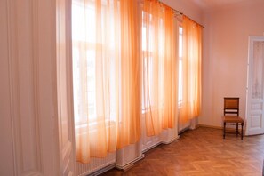 Basic Apartment, 2 Bedrooms, Terrace, City View (Top 5) | Living room | TV