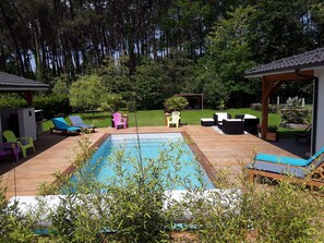 Seasonal outdoor pool