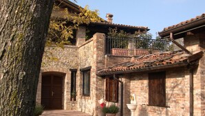 Apartment, 3 Bedrooms, Ground Floor | Terrace/patio - Residenza T'Allicon (Gazzola)