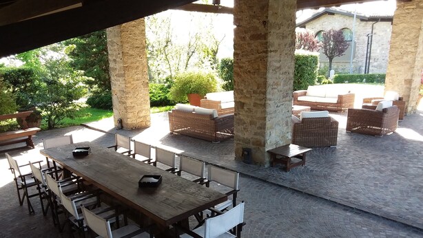 Luxury Villa, 4 Bedrooms | Terrace/patio - Residenza T'Allicon (Gazzola)