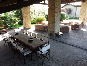 Luxury Villa, 4 Bedrooms | Terrace/patio - Residenza T'Allicon (Gazzola)