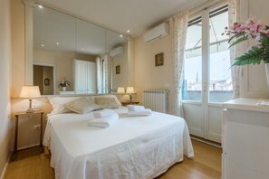 Apartment, 1 Schlafzimmer | 1 Schlafzimmer, Babybetten, kostenloses WLAN, Bettwäsche