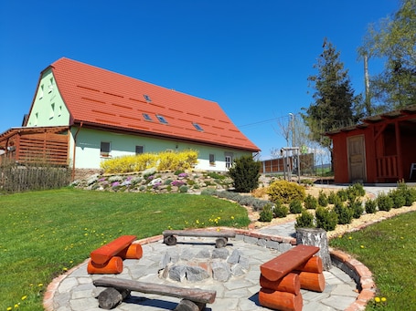 Detalle del exterior. Apartmány Brychovi