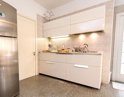 Shared fridge, electric kettle