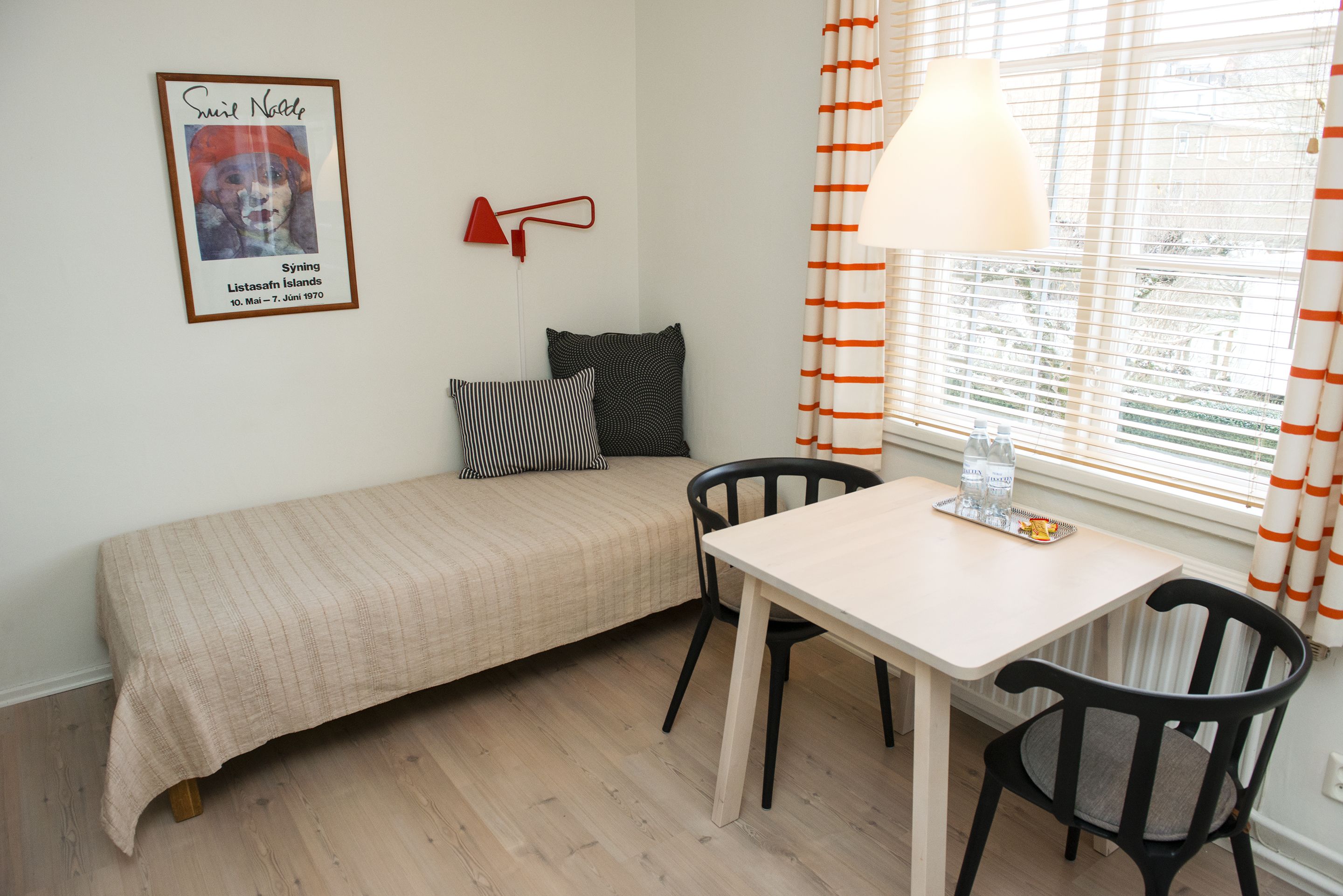 triple room, 3 single beds, kitchenette | individually decorated, individually furnished, desk, blackout curtains