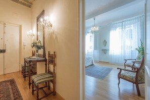 Interior entrance