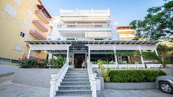 Fassade der Unterkunft