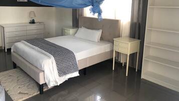 2 habitaciones y sábanas de algodón egipcio