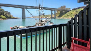 Chambre, 2 grands lits | Vue depuis le balcon